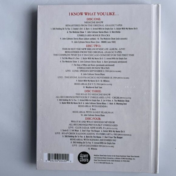 The Dream Syndicate – Medicine Show: I Know What You Like (Deluxe) – 4xCD, Book - Picture 3 of 3